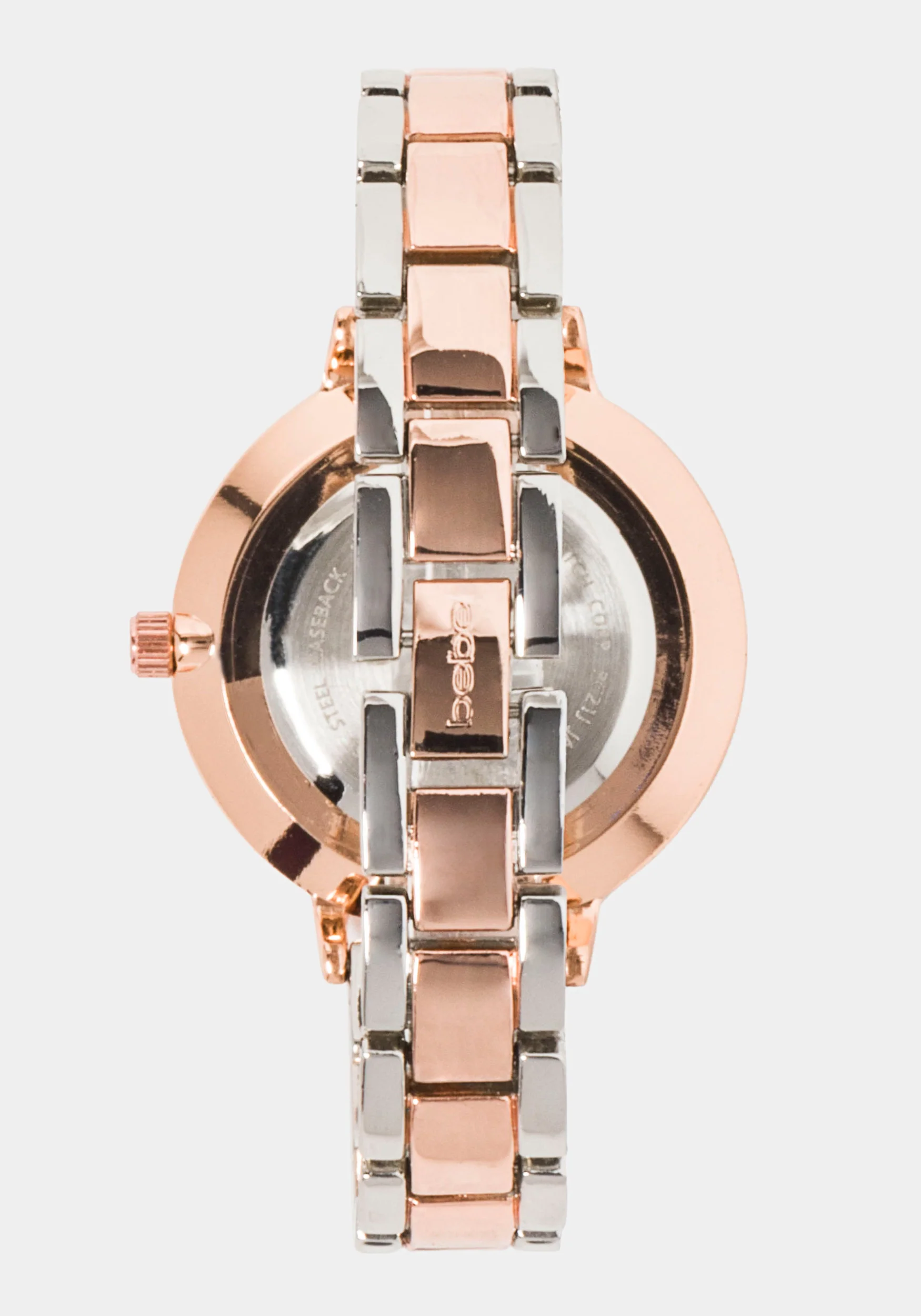 7793-two-tone-crystal-bezel-roman-numeral-watch-3.webp Two Tone Crystal Bezel Roman Numeral Watch