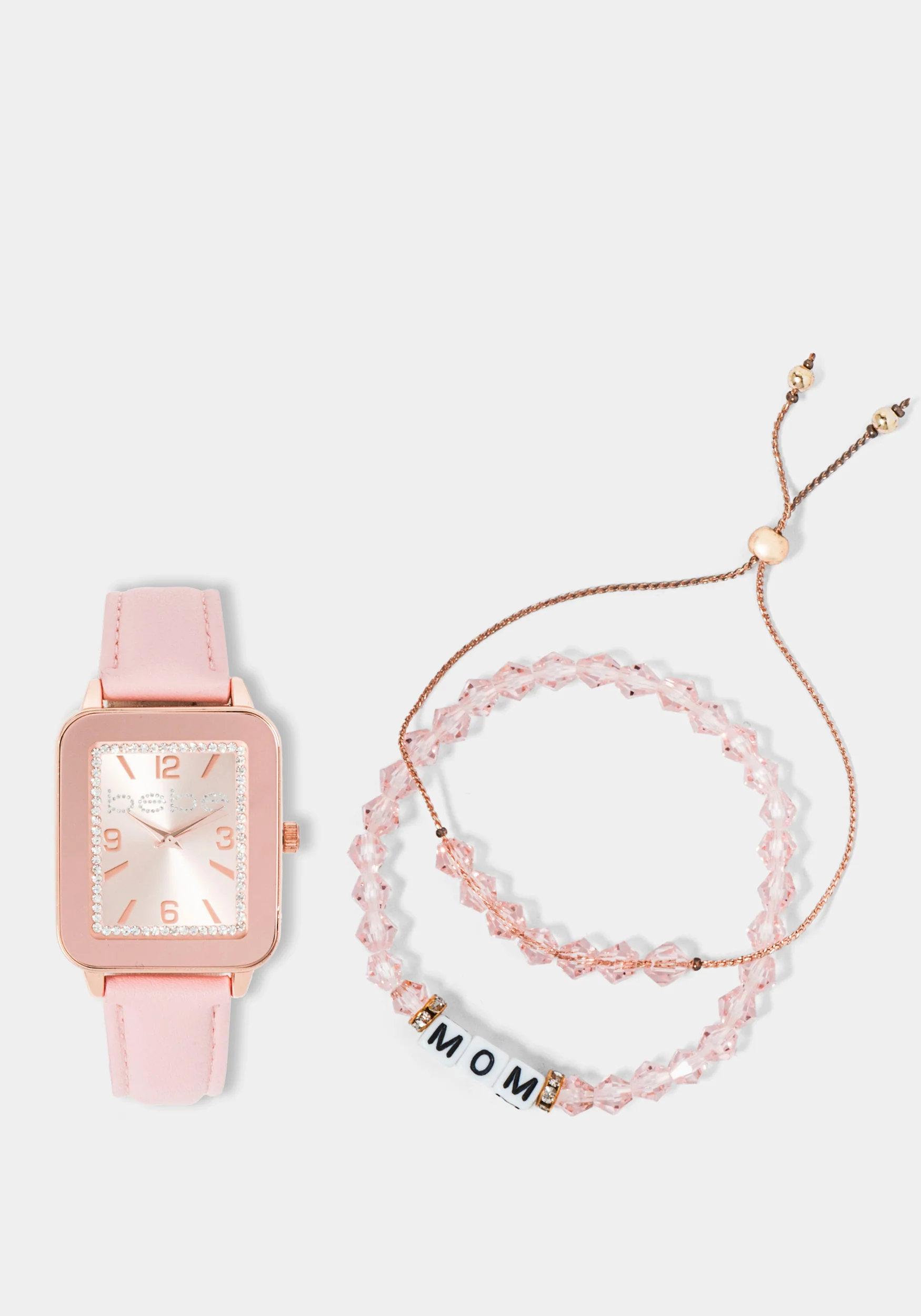 7906-blush-square-watch-bracelet-set-1.webp Blush Square Watch & Bracelet Set