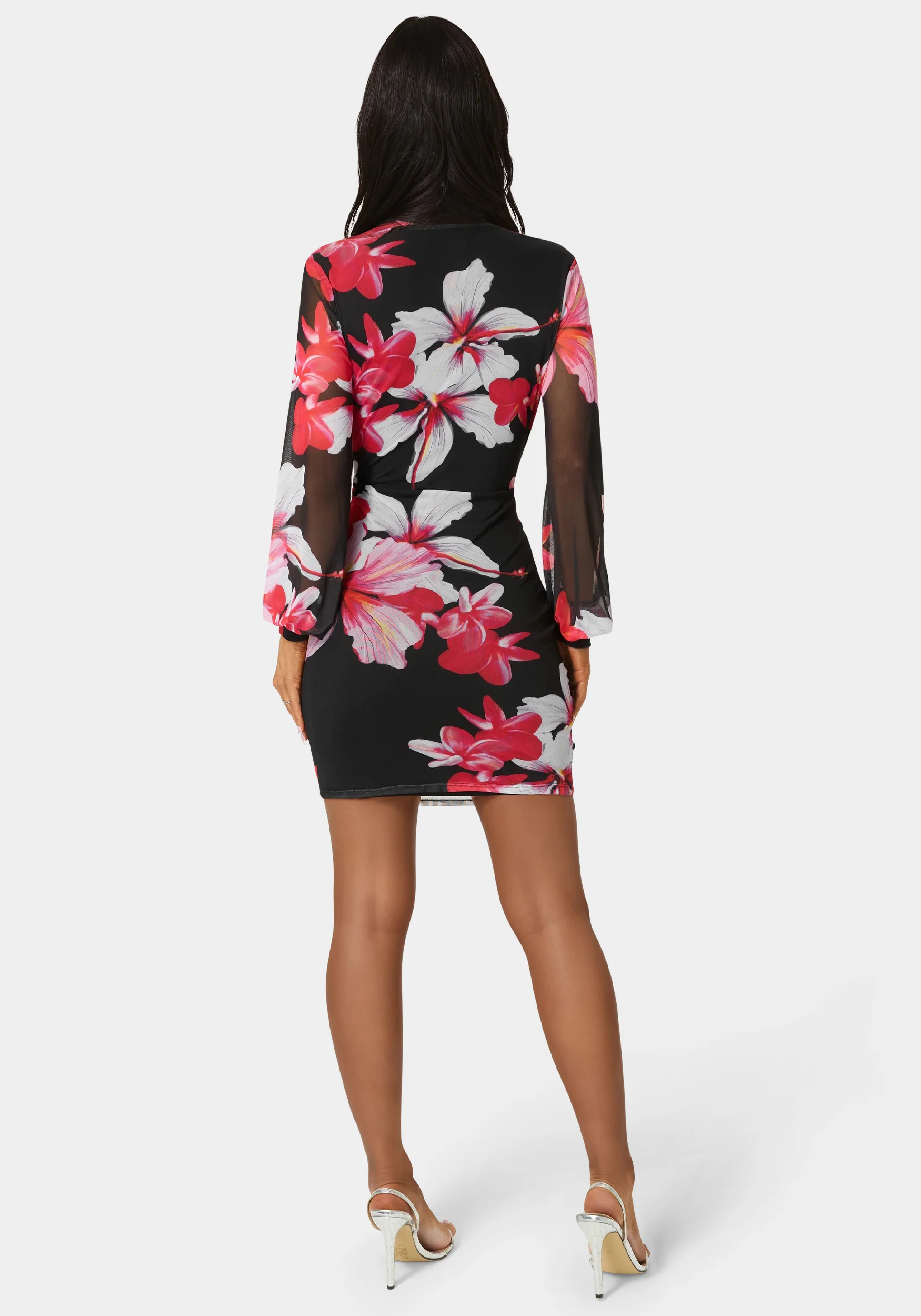 8359-long-sleeve-ruched-mesh-mini-dress-4.webp Long Sleeve Ruched Mesh Mini Dress