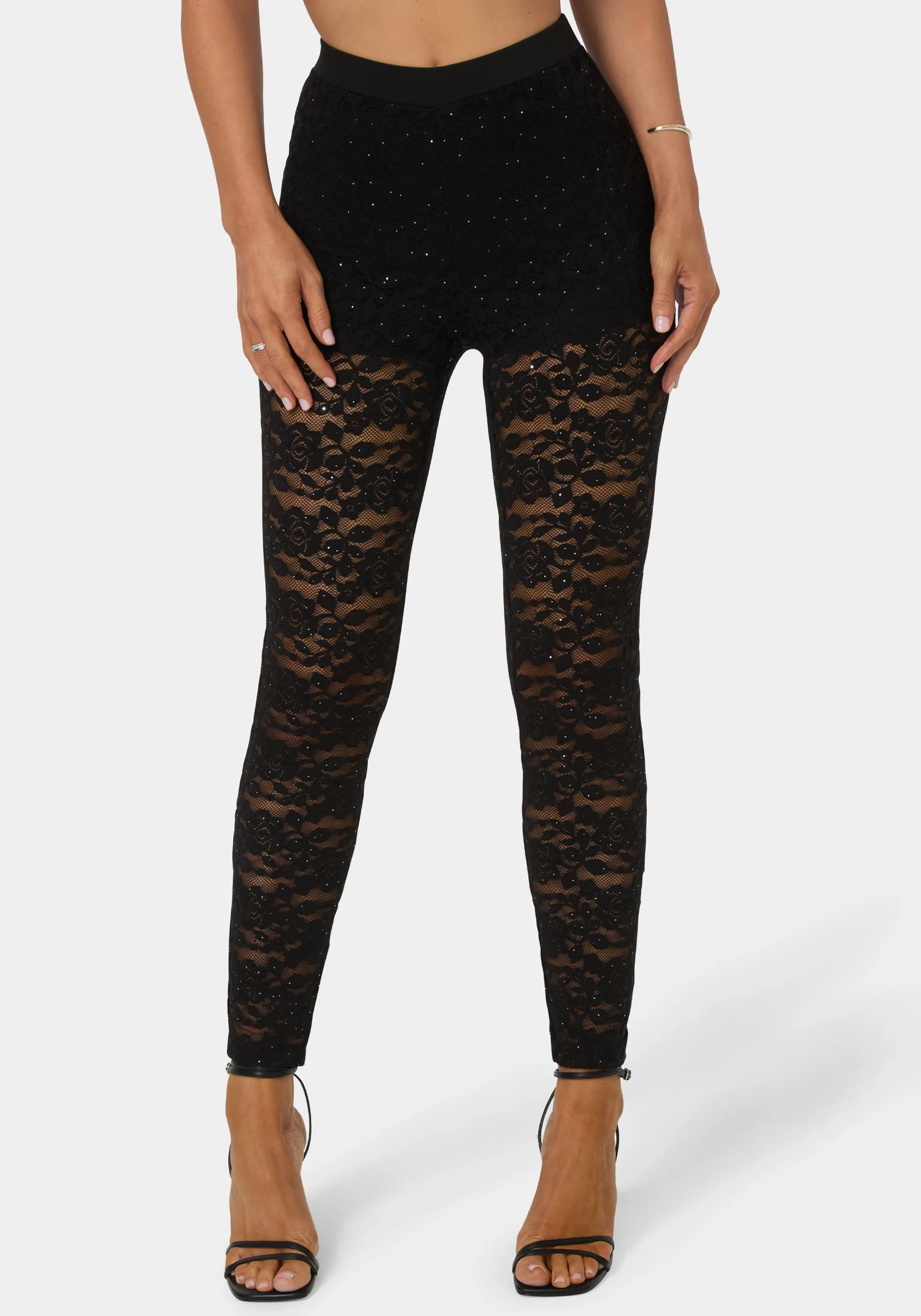 8615-high-waist-embellished-stretch-lace-legging-1.webp High Waist Embellished Stretch Lace Legging