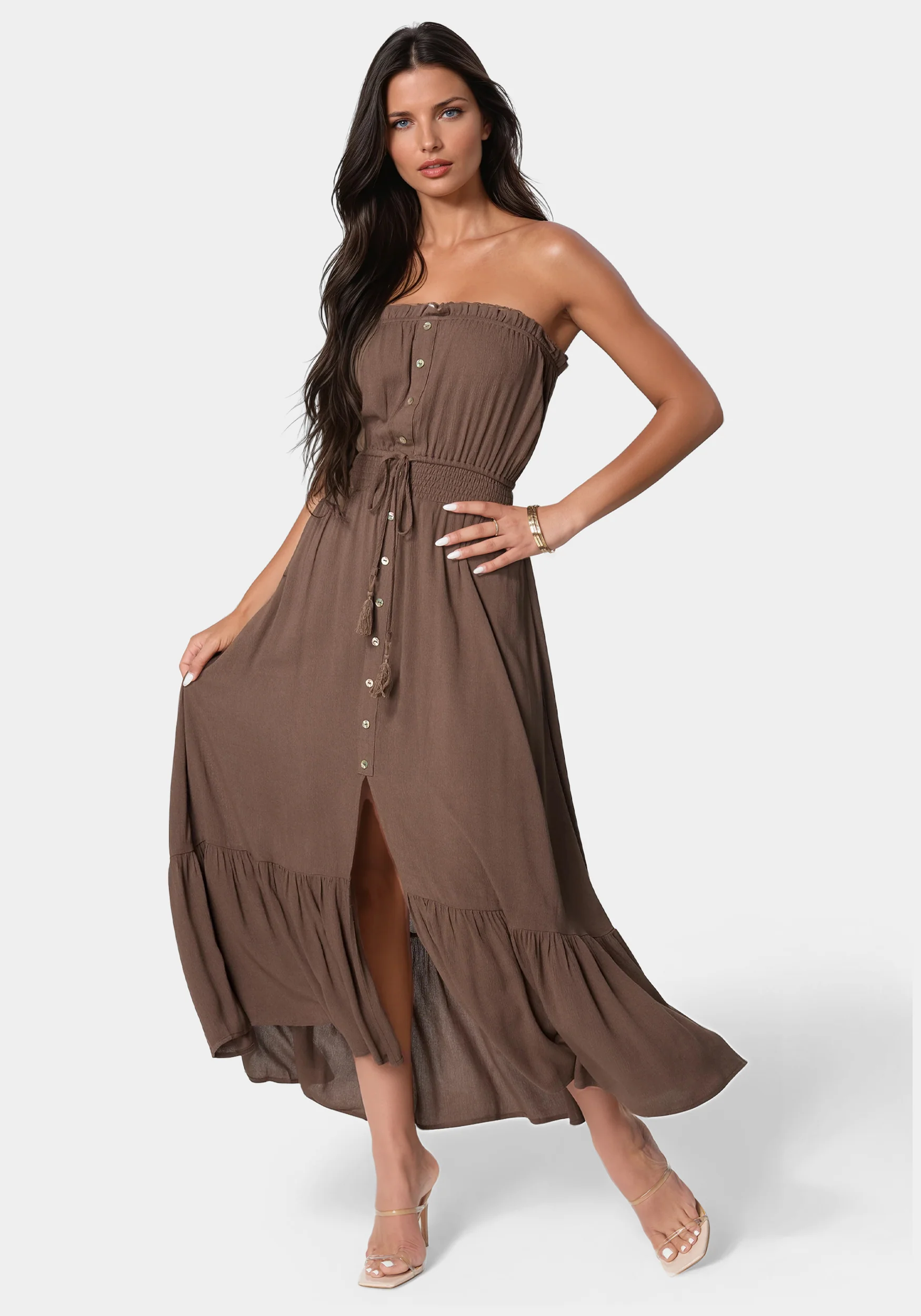 Strapless Maxi Dress
