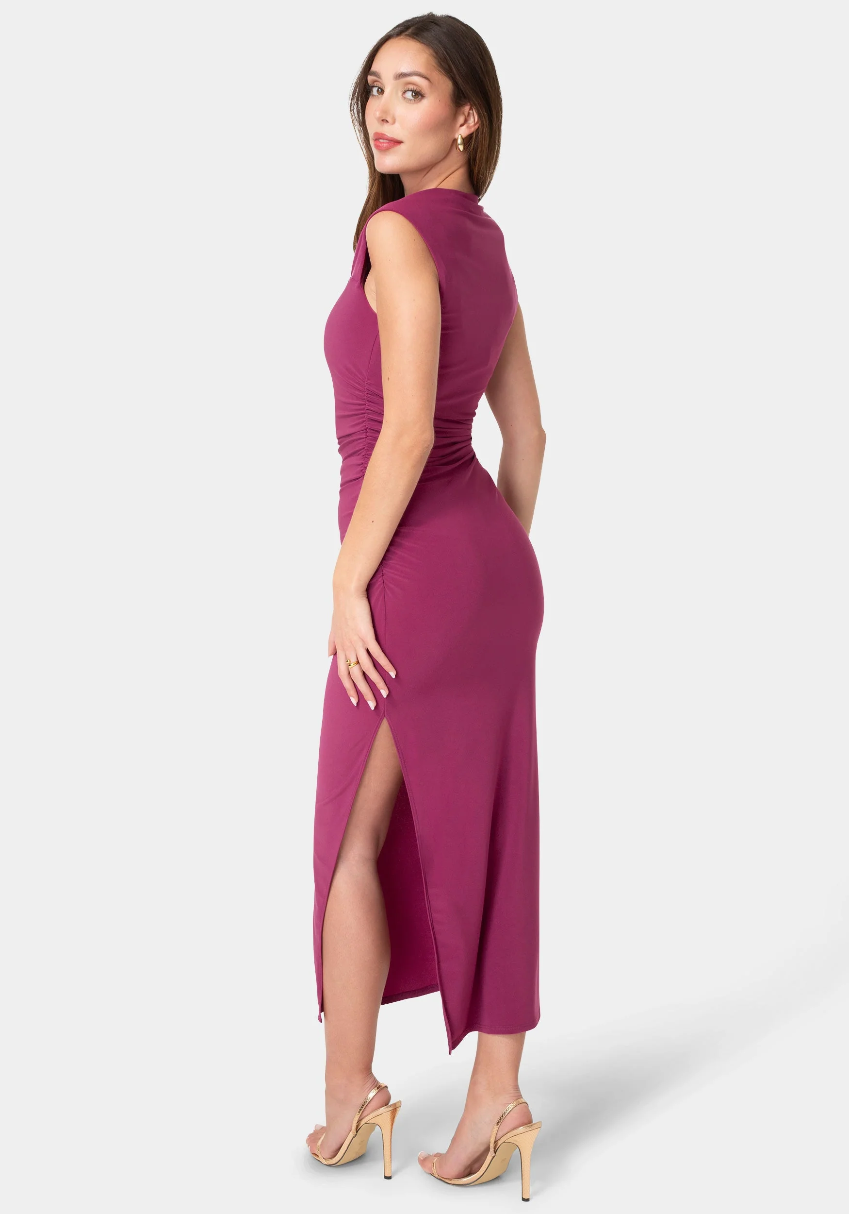9138-square-neck-high-slit-midi-dress-3.webp Square Neck High Slit Midi Dress