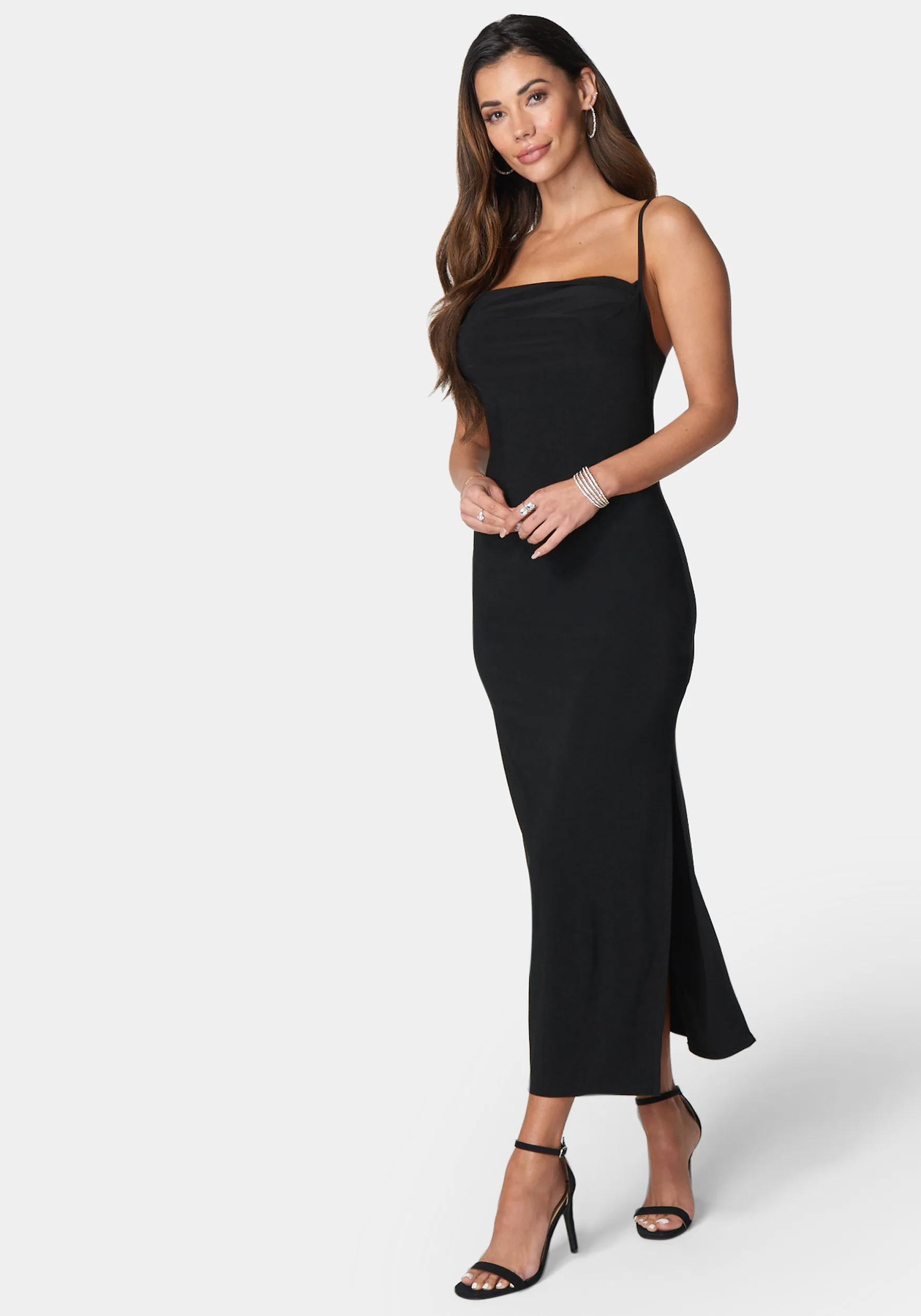 9214-cowl-neck-spaghetti-strap-slit-maxi-2.webp Cowl Neck Spaghetti Strap Slit Maxi