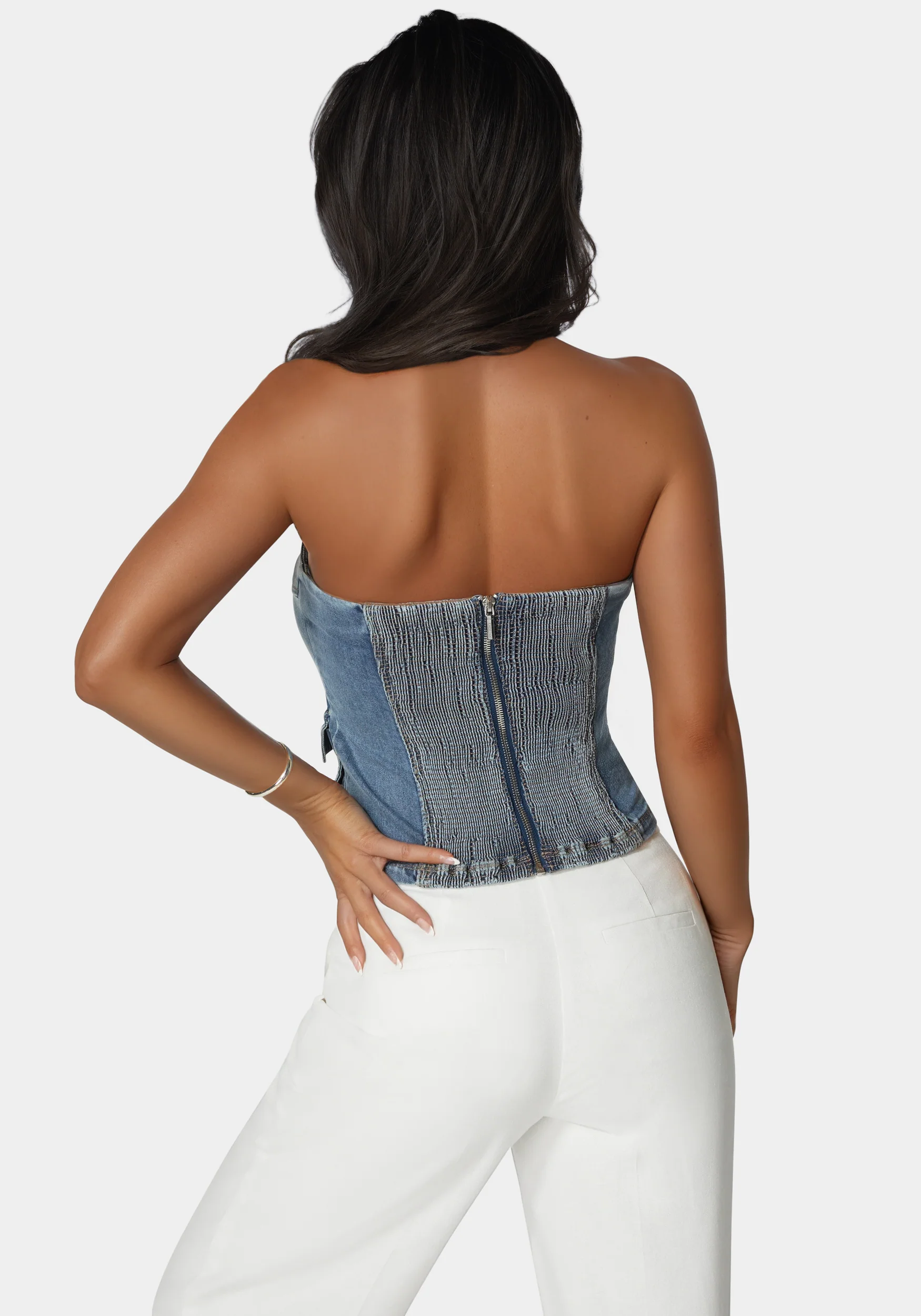9673-zipper-and-cargo-detail-denim-top-4.webp Zipper And Cargo Detail Denim Top
