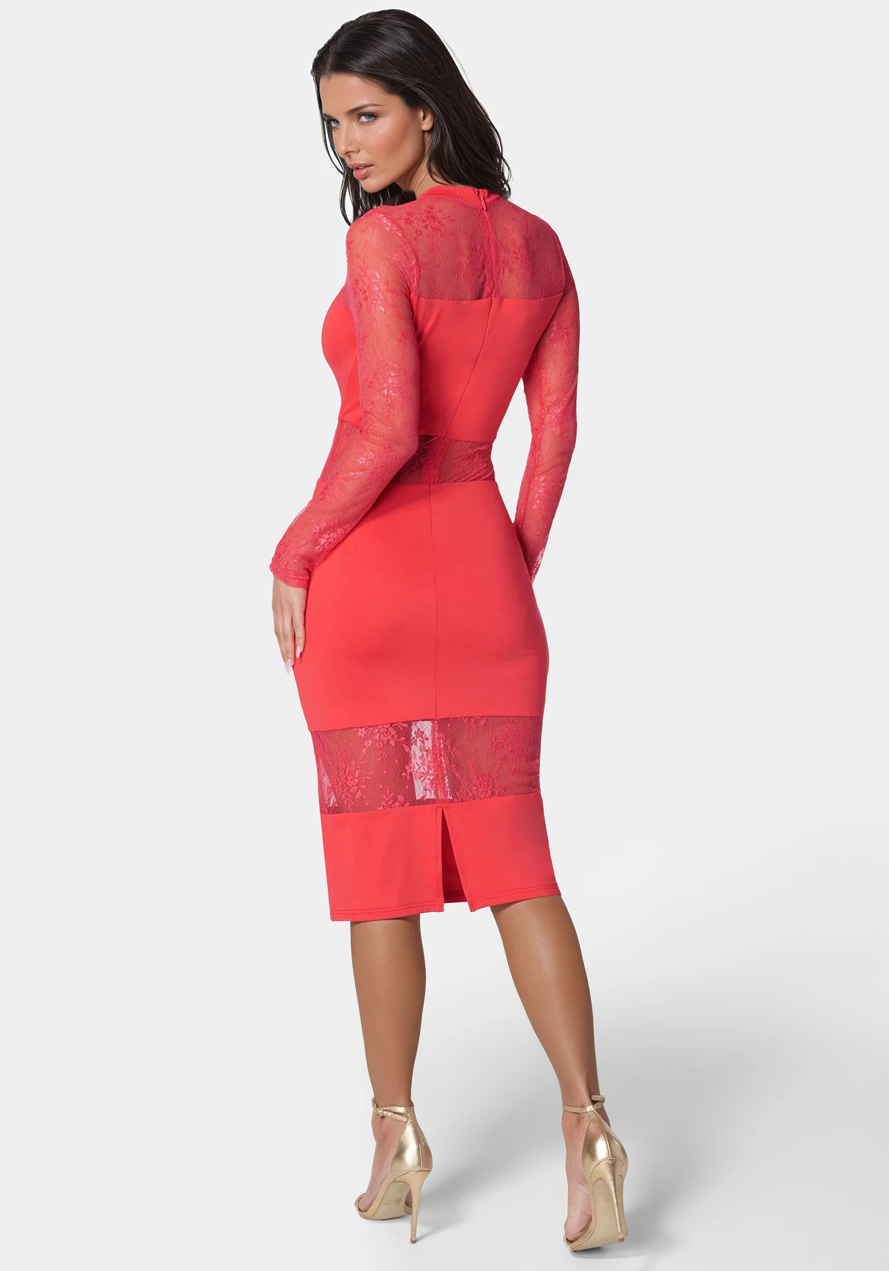 9715-multi-lace-inset-midi-dress-4.webp Multi Lace Inset Midi Dress