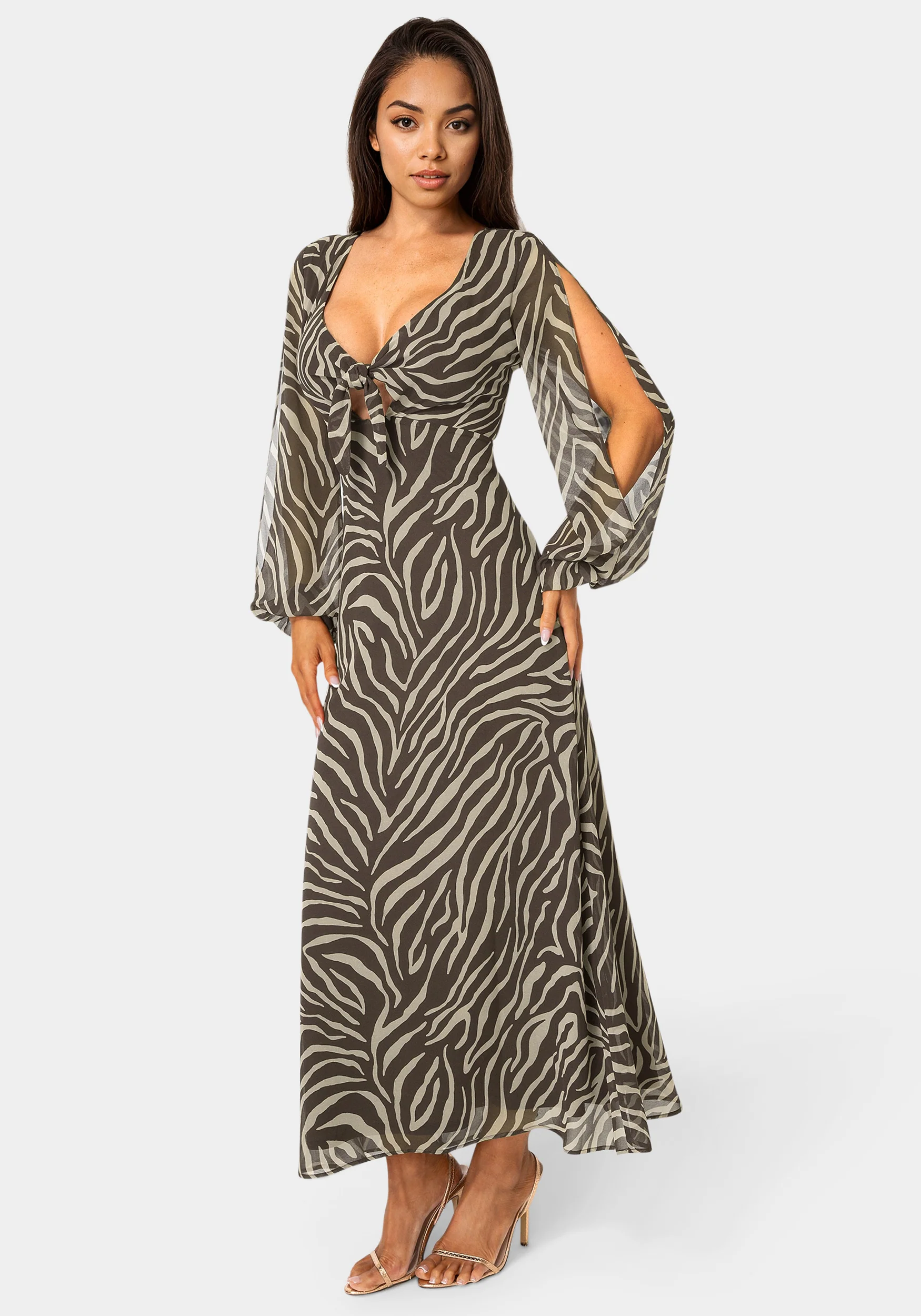 995-printed-chiffon-tie-front-maxi-dress-2.webp Printed Chiffon Tie Front Maxi Dress
